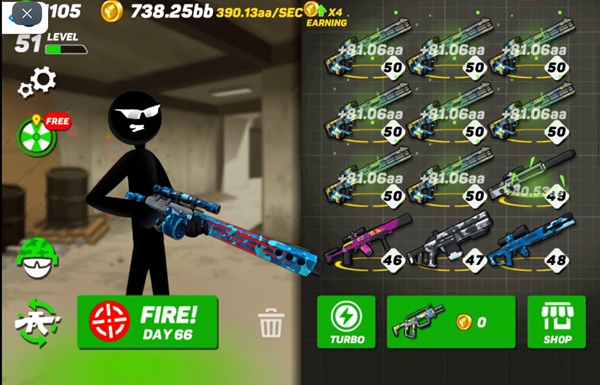 火柴人合并枪游戏下载安装(Stick Merge) v1.0 安卓版