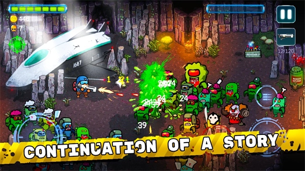 太空僵尸射手手游官方下载(Zombie In Space) v0.16 安卓版