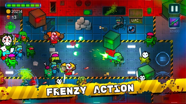 太空僵尸射手手游官方下载(Zombie In Space) v0.16 安卓版