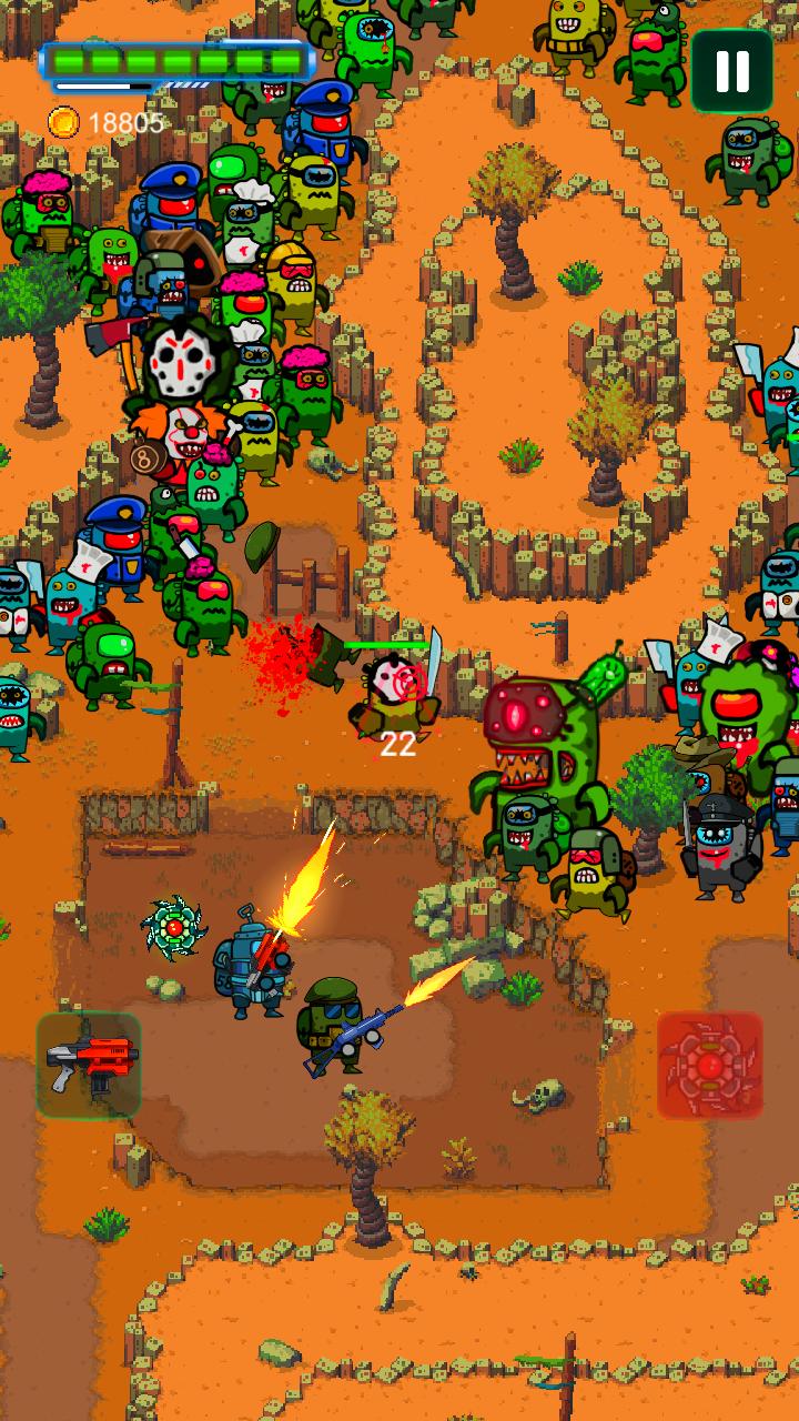 僵尸太空2游戏下载安装(Zombie Space II) v0.2 安卓版