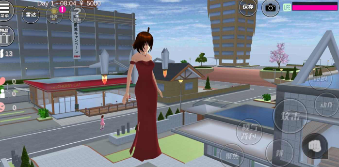 樱花校园模拟器旗袍版(SAKURA SchoolSimulator) v1.039.55 安卓版