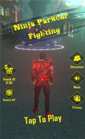 忍者跑酷格斗下载安装(Incredible Monster Fighting Man) v0.7 安卓版