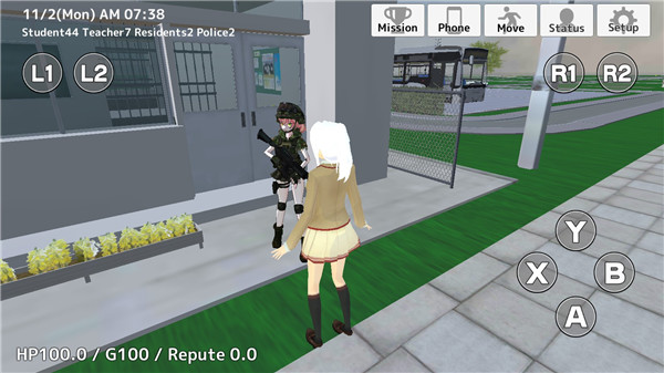 学校生活模拟器2中文版下载 v1.0.50 安卓版