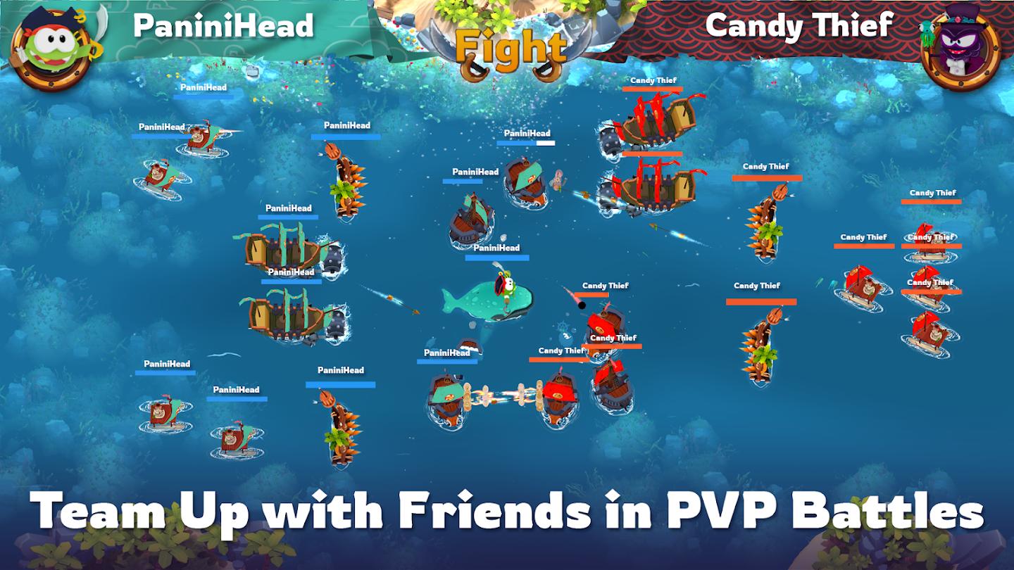 海盗部族游戏下载安装(Om Nom Pirates Clans) v0.3.1 安卓版
