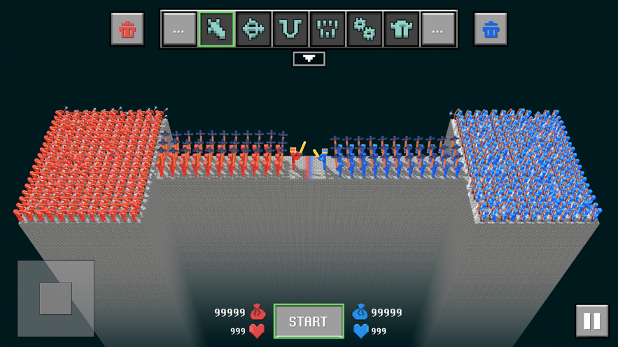 块状布娃娃之战(Blocky Ragdoll Battle) v3.3 安卓版