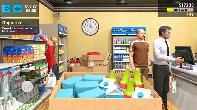 超市管理模拟器游戏（Supermarket Management Simulator） v2.7.11 安卓版