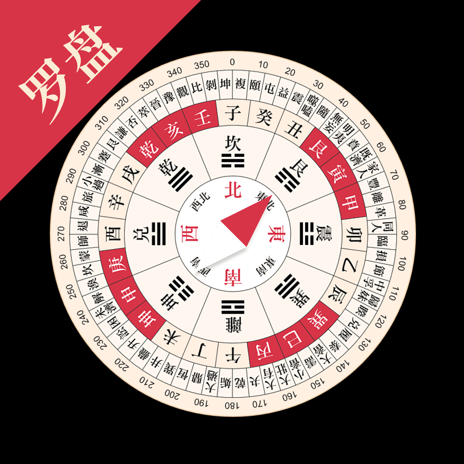 精准罗盘指南针软件 v1.0.0 安卓版