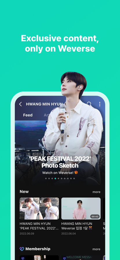 weverse最新版本2025下载 v3.6.1 安卓版