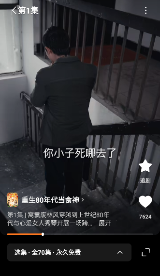重回80年代做厨神林风电视剧免费app下载(红果免费短剧)