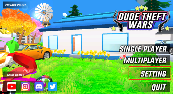 MOD Dude Theft Wars(菜单)版下载