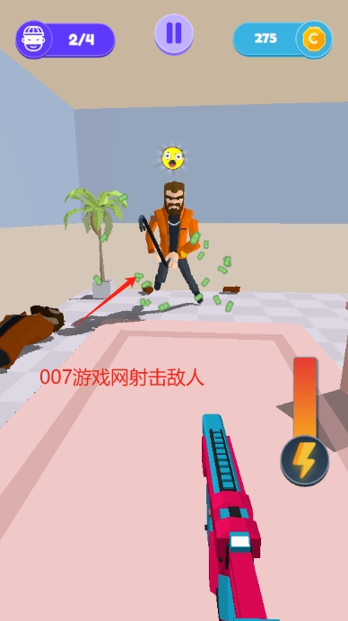 钉枪射劫匪无限金币修改版下载