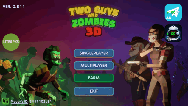 两个家伙和僵尸手游下载(Two Guys And Zombies 3D)