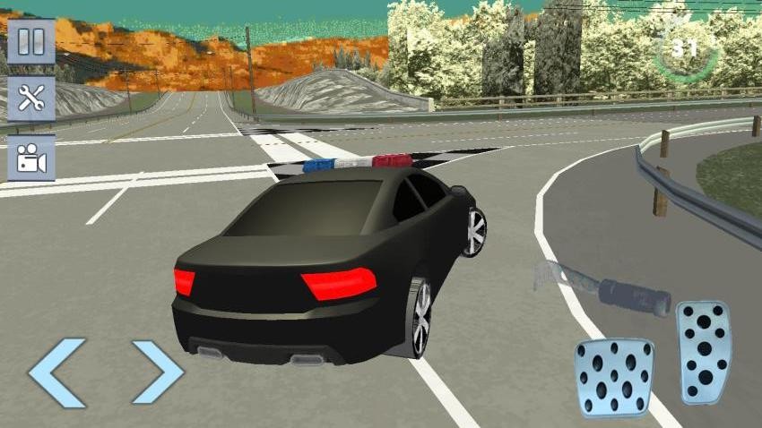 真实警车追逐