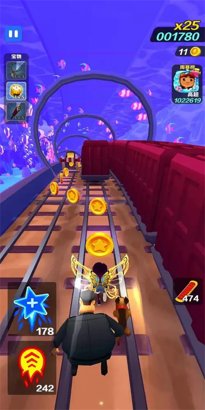 地铁跑酷鬼屋版下载Subway Surf