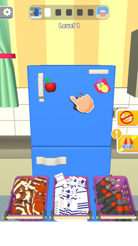 冰箱陈列师小游戏(Fill The Fridge)
