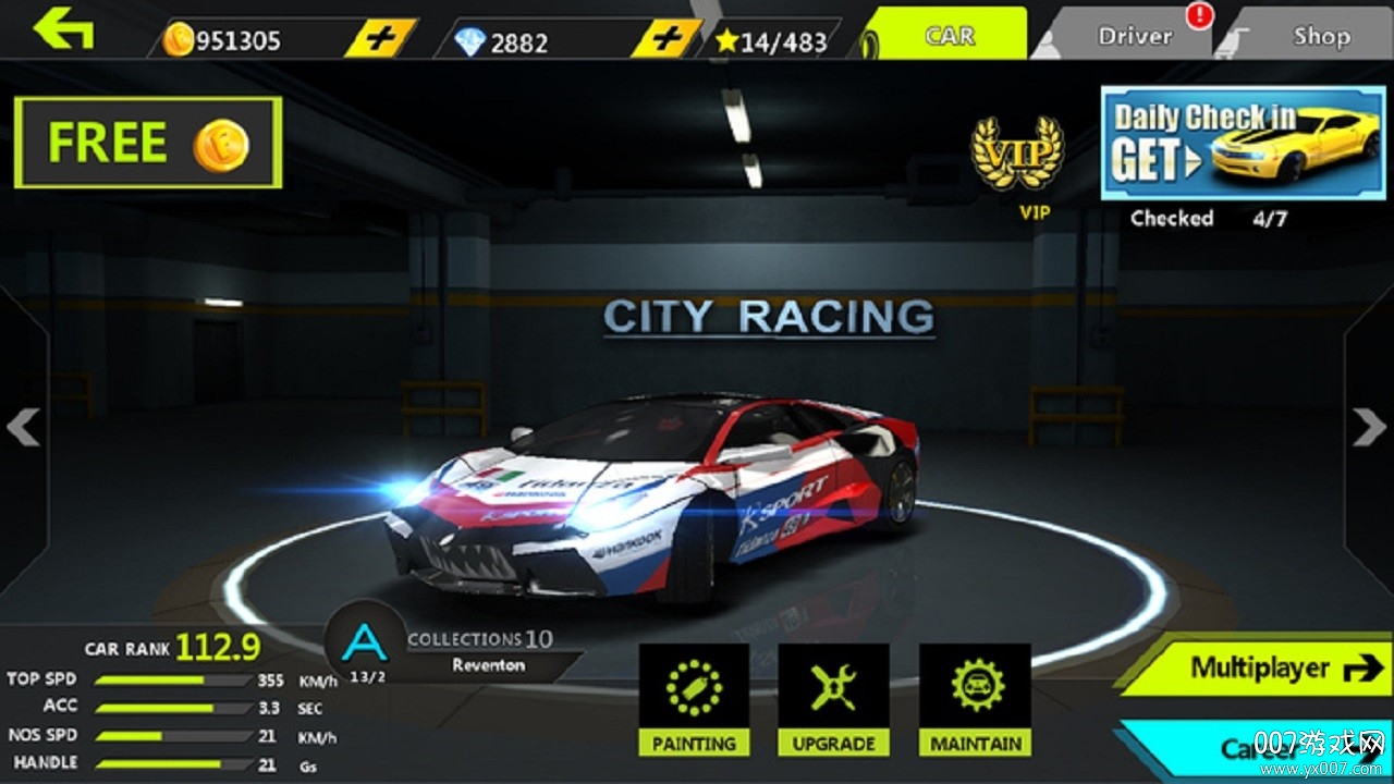 城市赛车3D游戏 v8.250319.169 最新版
