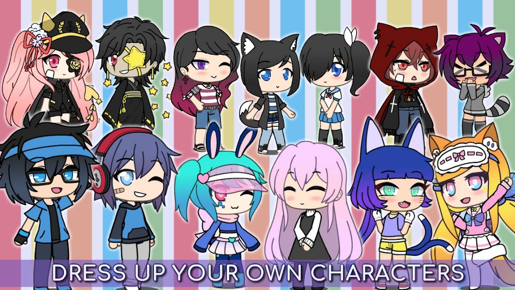 扭蛋人生游戏2025官方正版下载(Gacha Life) v2.0.7 中文版
