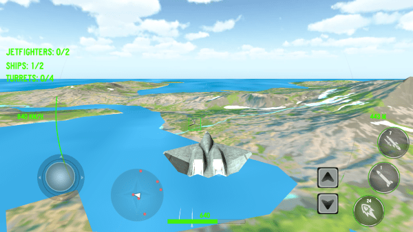 天空喷气式战斗机游戏去广告版下载 v1.01 最新版