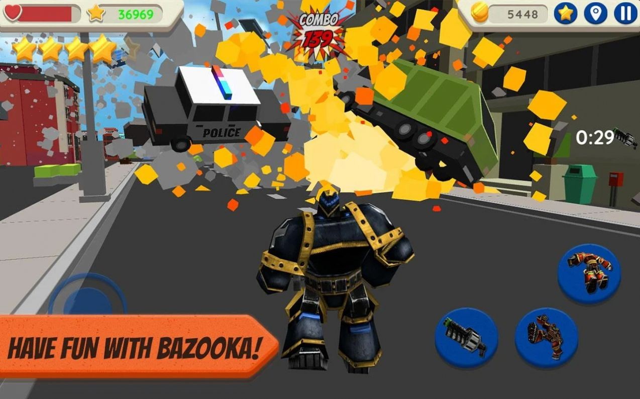Robot Hero: City Simulator 3D中文版 v1.039 安卓版