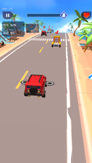 粉碎汽车机器人赛车