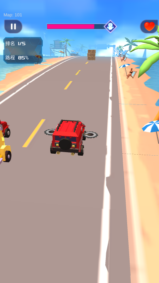 粉碎汽车机器人赛车