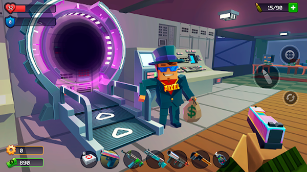 像素战斗僵尸突袭内置菜单版