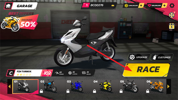 摩托骑手冲刺手游最新版