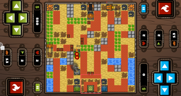 坦克堡垒战游戏