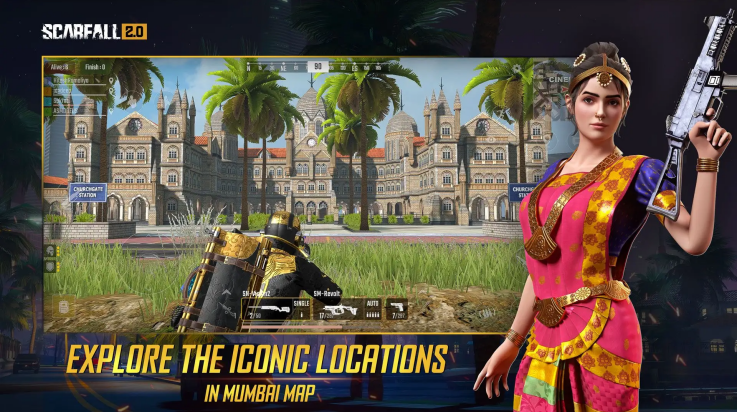 scarfall2.0印度吃鸡手游 v0.1.38 最新版