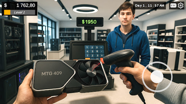 电脑游戏机商店模拟器游戏(GamingShopSimulator) v0.8.1 最新版